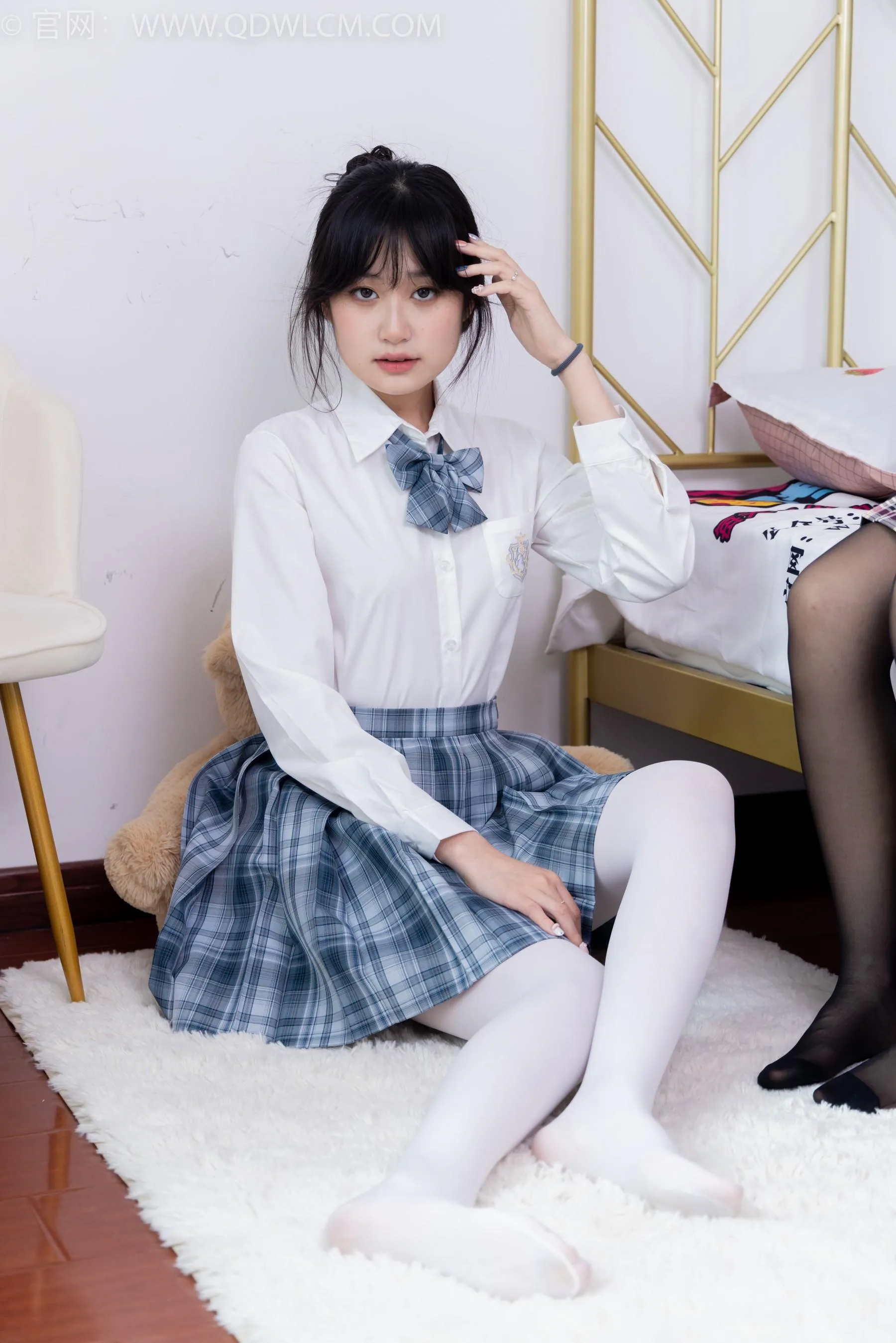 物恋传媒 NO.1582 菜菜小敏-学院姐妹花 [177P]插图4